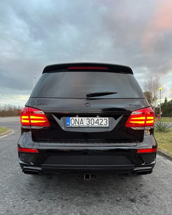 Mercedes-Benz GL cena 146000 przebieg: 162364, rok produkcji 2015 z Wrocław małe 211